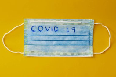 Koronavirüs virüsüne karşı koruyucu maske