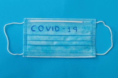 Koronavirüs virüsüne karşı koruyucu maske