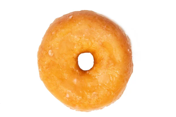 Rosquillas Frescas Aisladas Sobre Fondo Blanco — Foto de Stock