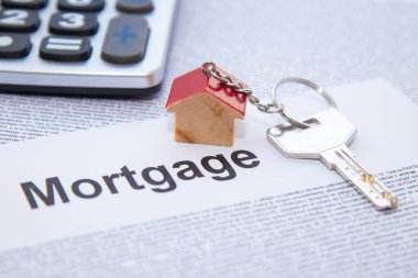 Ev ve ipotek belgesiyle anahtar