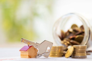 ev ve paralı anahtarlar, ev satın alma kavramı