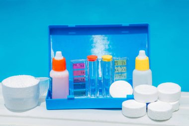 havuz suyu ve bakım seti