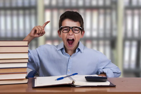 Niño en la escuela — Foto de Stock