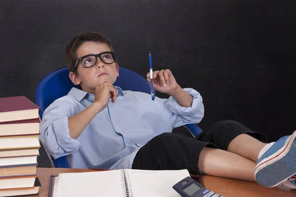 Bambino a scuola — Foto Stock