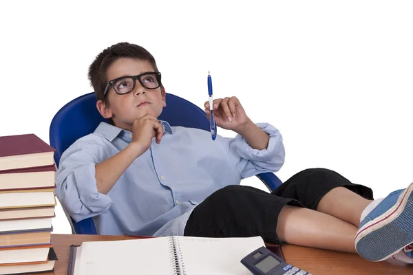 Niño en la escuela — Foto de Stock