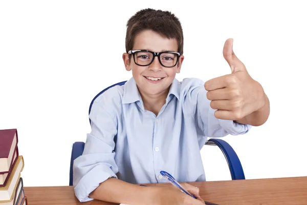 Niño en la escuela — Foto de Stock