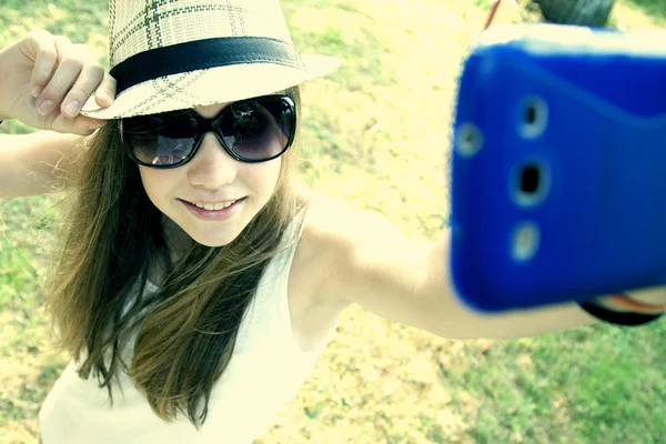 Selfie... — Fotografia de Stock