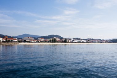 Panoramik deniz ve kara