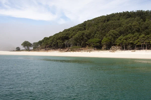 Eiland strand — Stockfoto