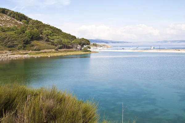 Paesaggio della spiaggia, cies — Foto Stock