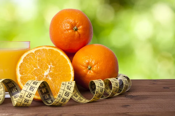 Frutas y dieta saludable — Foto de Stock