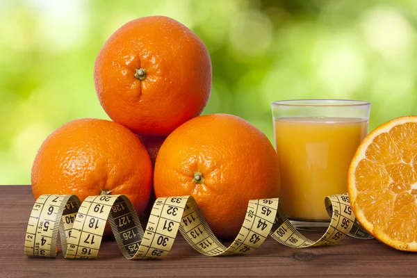 Frukt och hälsosam kost — Stockfoto