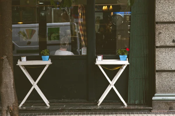 Alter Kaffee, Terrassenstadt — Stockfoto