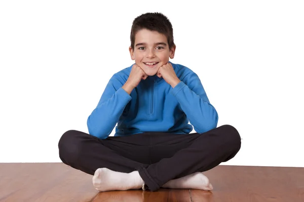 Boy isolated — Stock Photo, Image