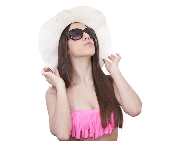 Tjej i bikini, sommar — Stockfoto