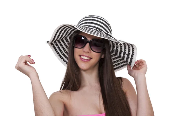 Tjej i bikini, sommar — Stockfoto