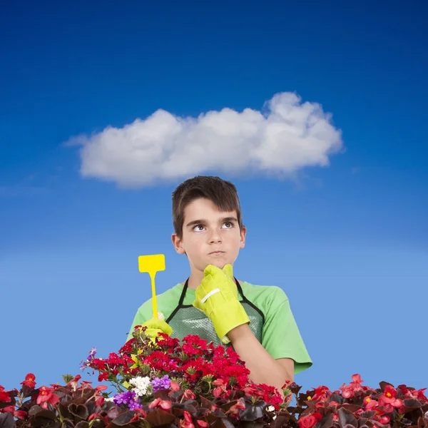 Gartenarbeit — Stockfoto