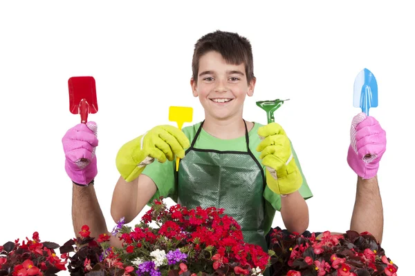 Gartenarbeit — Stockfoto