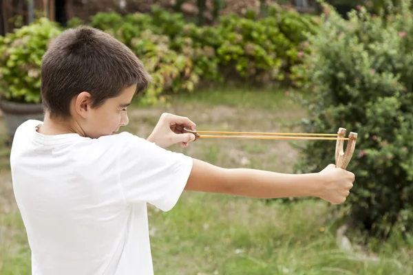 Niños y — Foto de Stock