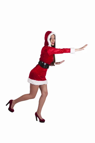 Santa Claus mujer — Foto de Stock