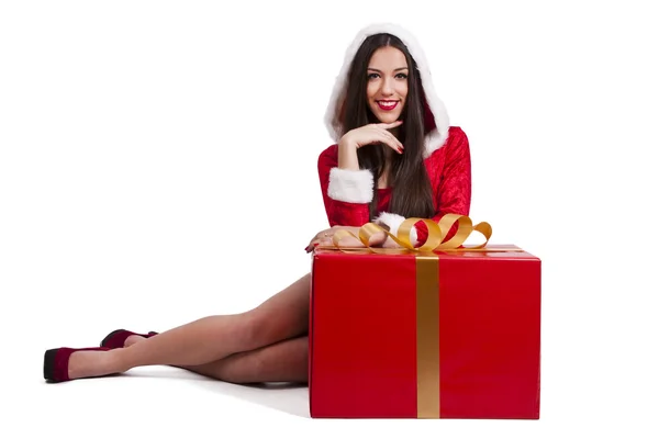 Mujer santa claus —  Fotos de Stock