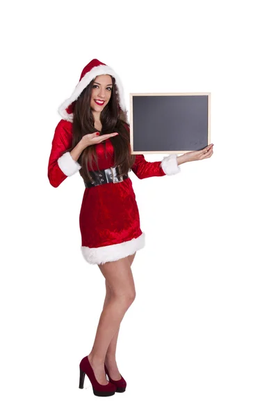 Mujer santa claus —  Fotos de Stock