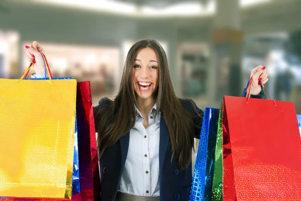 Persone shopping bags — Foto Stock