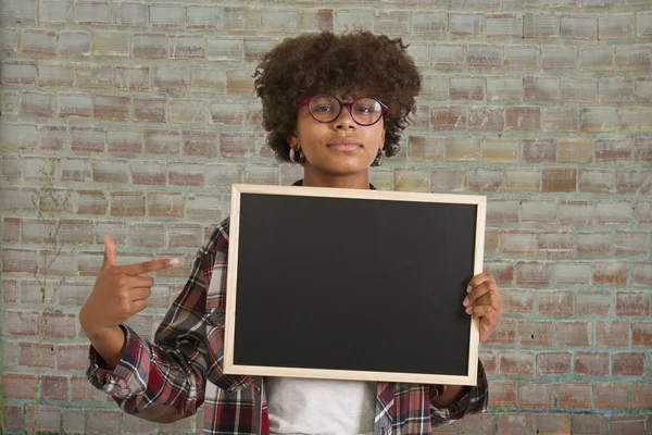 Nő afro amerikai — Stock Fotó