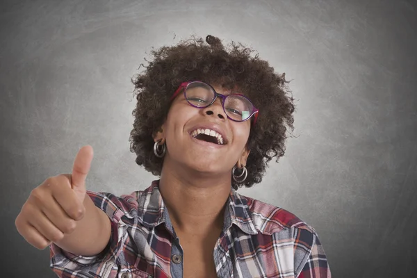 Woman afro american — Stock Photo, Image