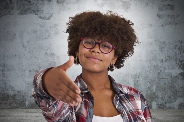 Mujer afroamericana — Foto de Stock