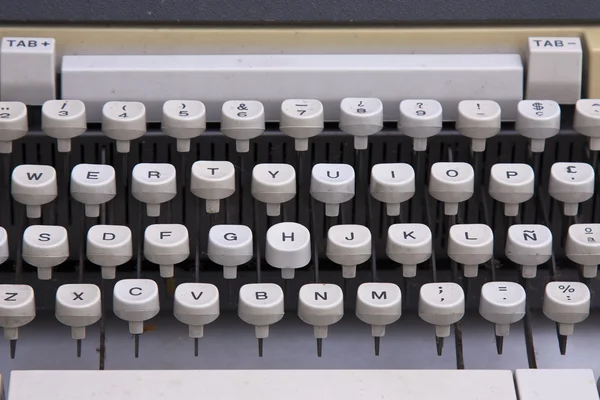 Antik skrivmaskin, industri — Stockfoto