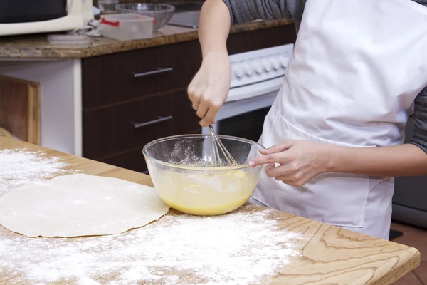 Cupcakes, cozinhar em casa — Fotografia de Stock