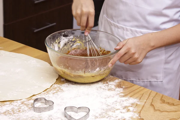 Cupcakes, cozinhar em casa — Fotografia de Stock