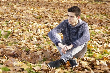 genç çocuk açık havada yaşam tarzı