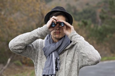 Açık dürbün ile seyir