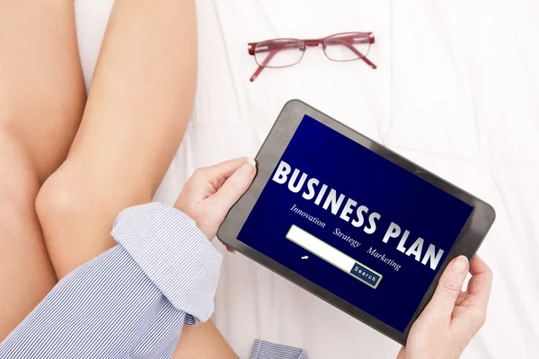 Consulting business plan — Stock Photo, Image