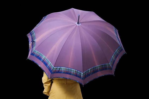 Woman with umbrella — Stock Photo, Image