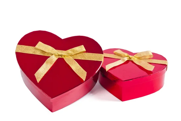 Scatole regalo con cuore — Foto Stock