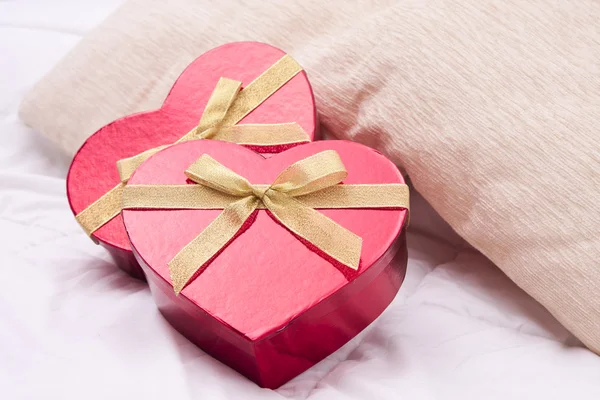 Kalpli hediye kutuları — Stok fotoğraf