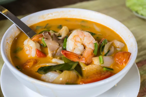 Томатний кунг-суп — стокове фото