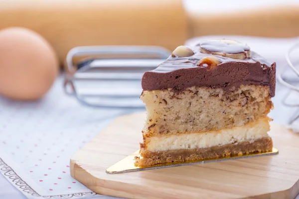 Banoffee cake — Stock Photo, Image