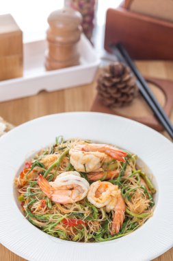 Mimoza kızarmış karides