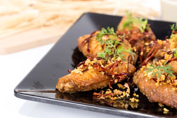 Fried chicken wings spicy — Stock Photo, Image