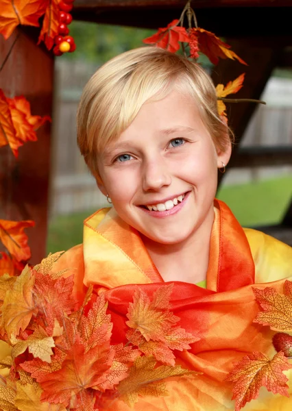 Herfst portret — Stockfoto