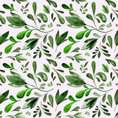 Beyaz arka planda leylak tonlarında kusursuz suluboya desenli çiçekler. El çizimi suluboya deseni. 