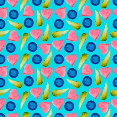 Kalplerin kusursuz deseni.