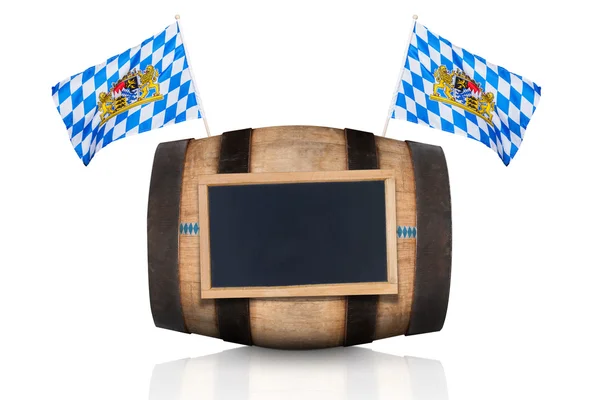 Bavarian beer barrel — Stock Photo, Image
