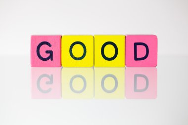 İyi - çocuk bloklar bir yazıt