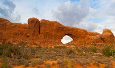 güzel kaya oluşumları arches Ulusal Parkı, utah, ABD