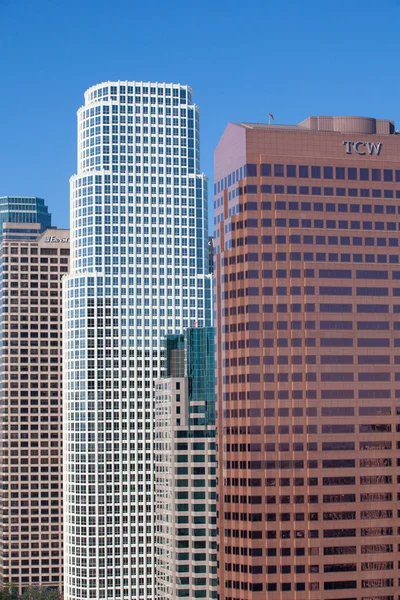 Vysoké mrakodrapy v Los Angeles — Stock fotografie